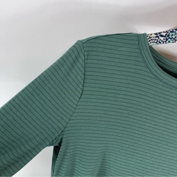 STRANGER THINGS Green Striped Long Sleeve Thermal Top M ASO Max Mayfield - Picture 5 of 13